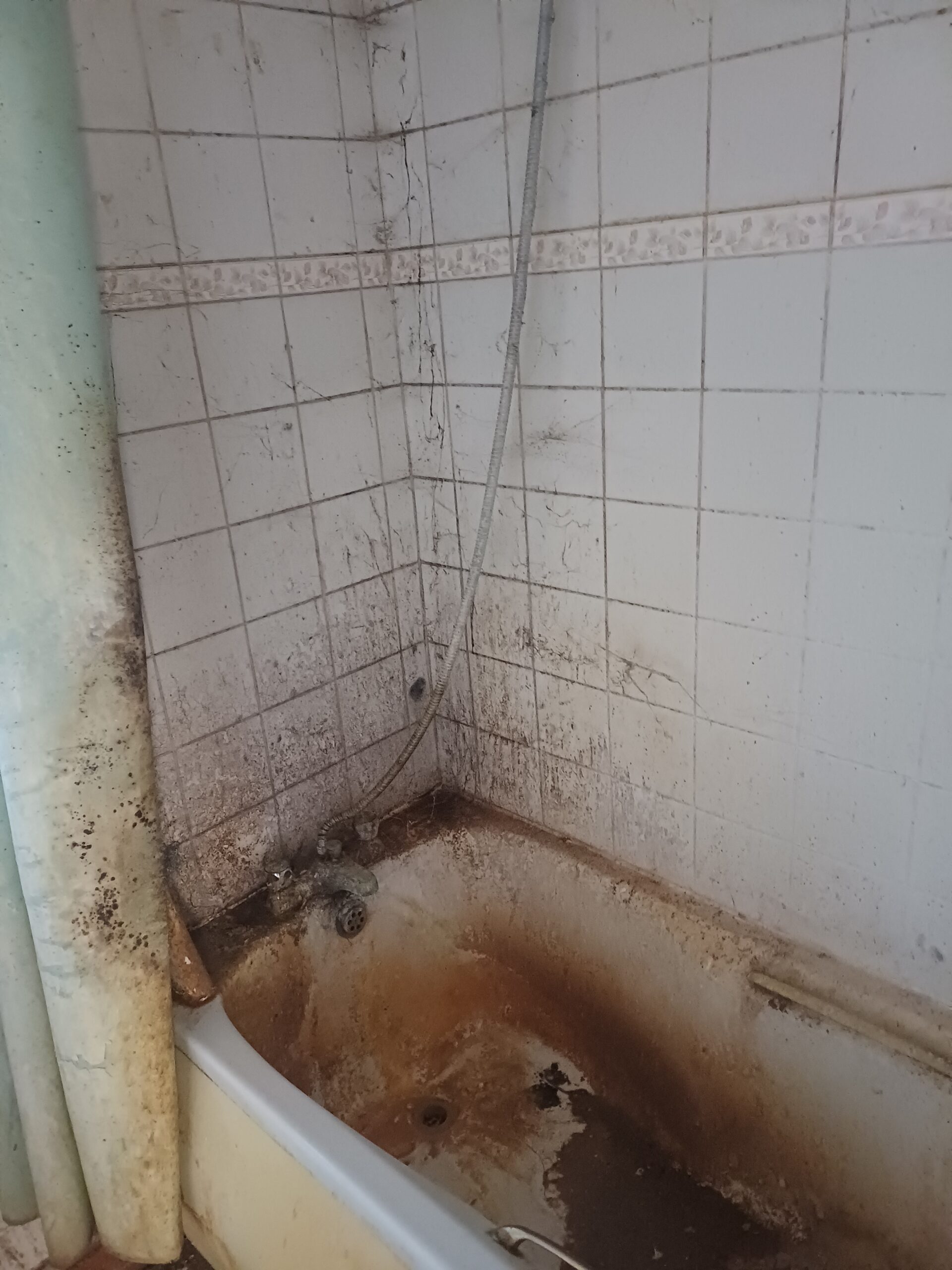 Before bathroom